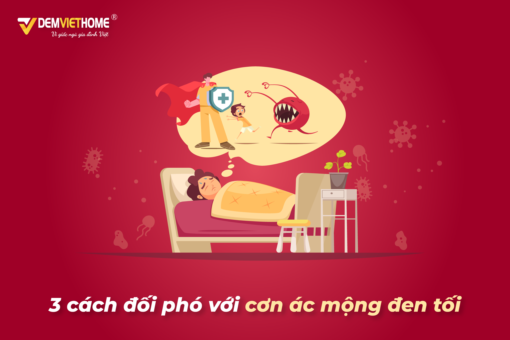 3 CÁCH ĐỐI PHÓ VỚI CƠN ÁC MỘNG ĐEN TỐI