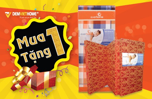 MUA 1 ĐỆM TẶNG 1 ĐỆM