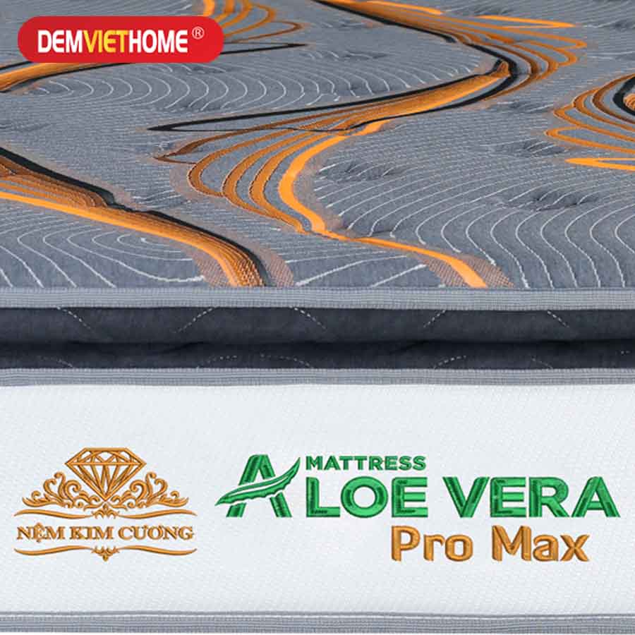 Đệm Lò Xo Kim Cương Aloe Vera Pro Max